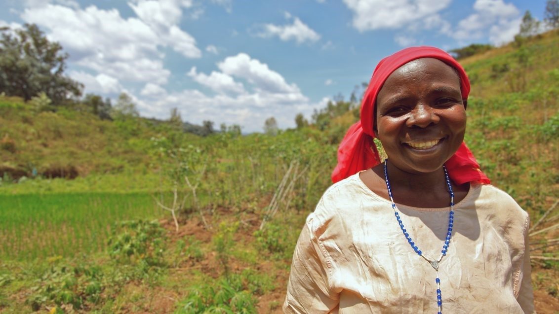 Rwanda farmer
